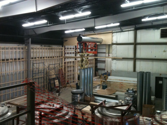 New ductwork was installed for the HVAC system. We want to keep customers and employees comfortable.